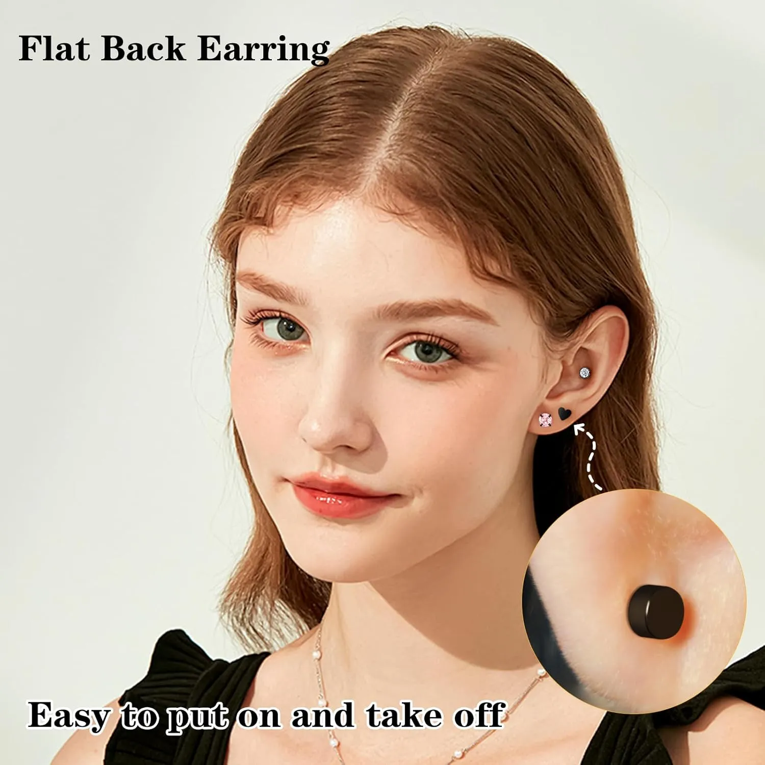 15 Pairs Earrings for Men, Stainless Steel Mens Stud Earrings Set Hypoallergenic Cross Dangle Hoop Earrings Fashion Piercing Jewelry Gift for Men Women