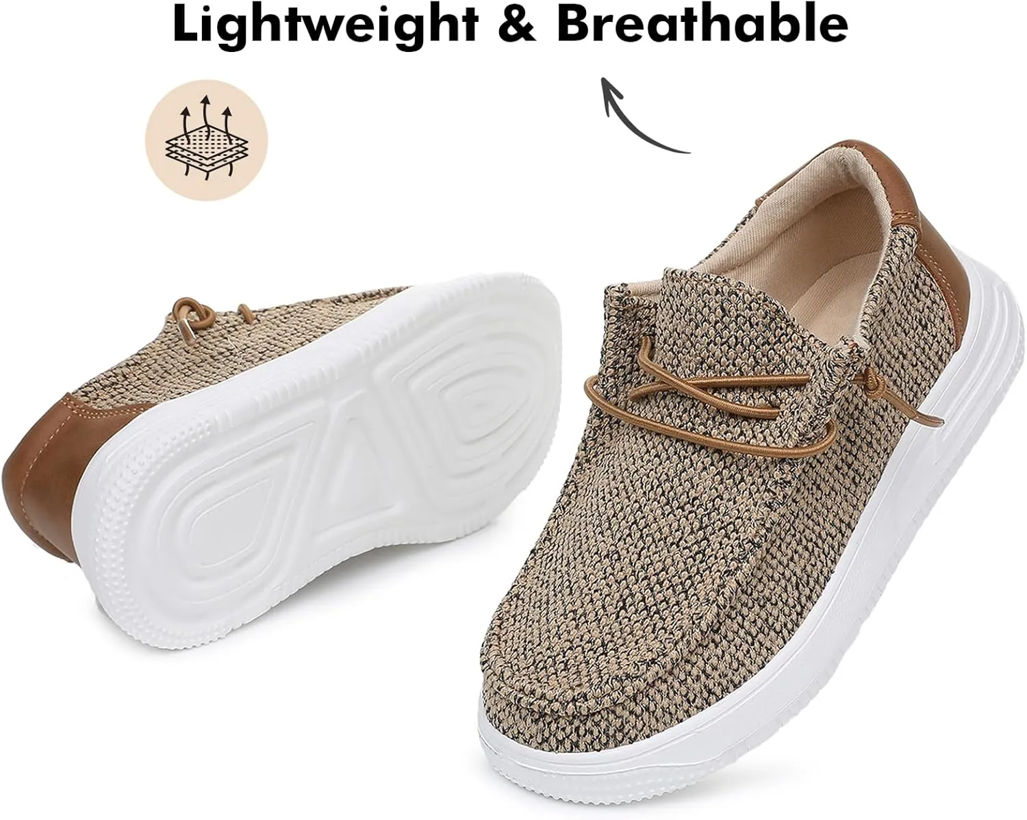 Ahannie Kids Slip On Loafers for Boys and Girls ?C Casual Shoes Lightweight Breathable Dress Shoes for Toddler, Little Kid, Big Kid