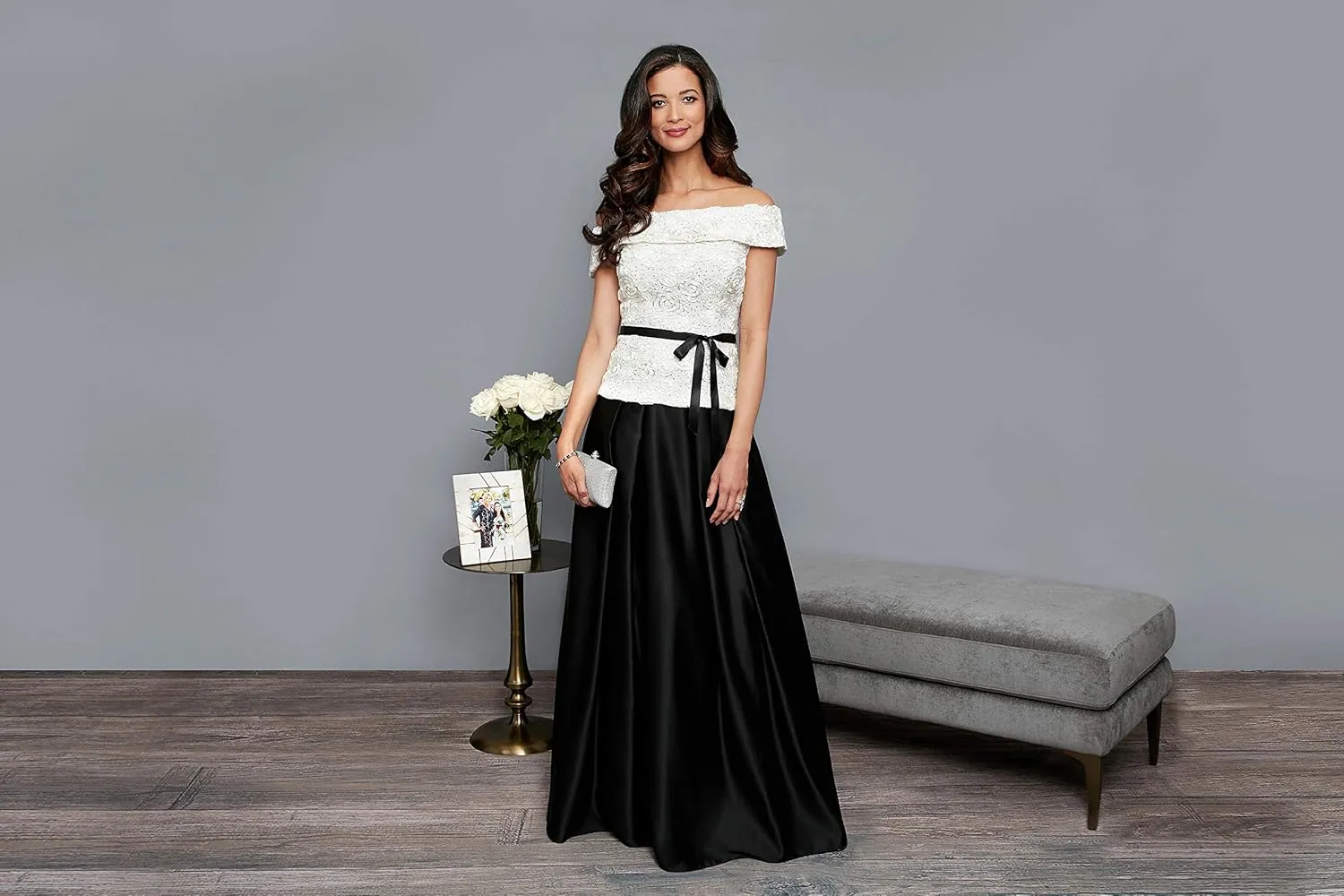 Alex Evenings Women's Full Length Formal Maxi Skirt
