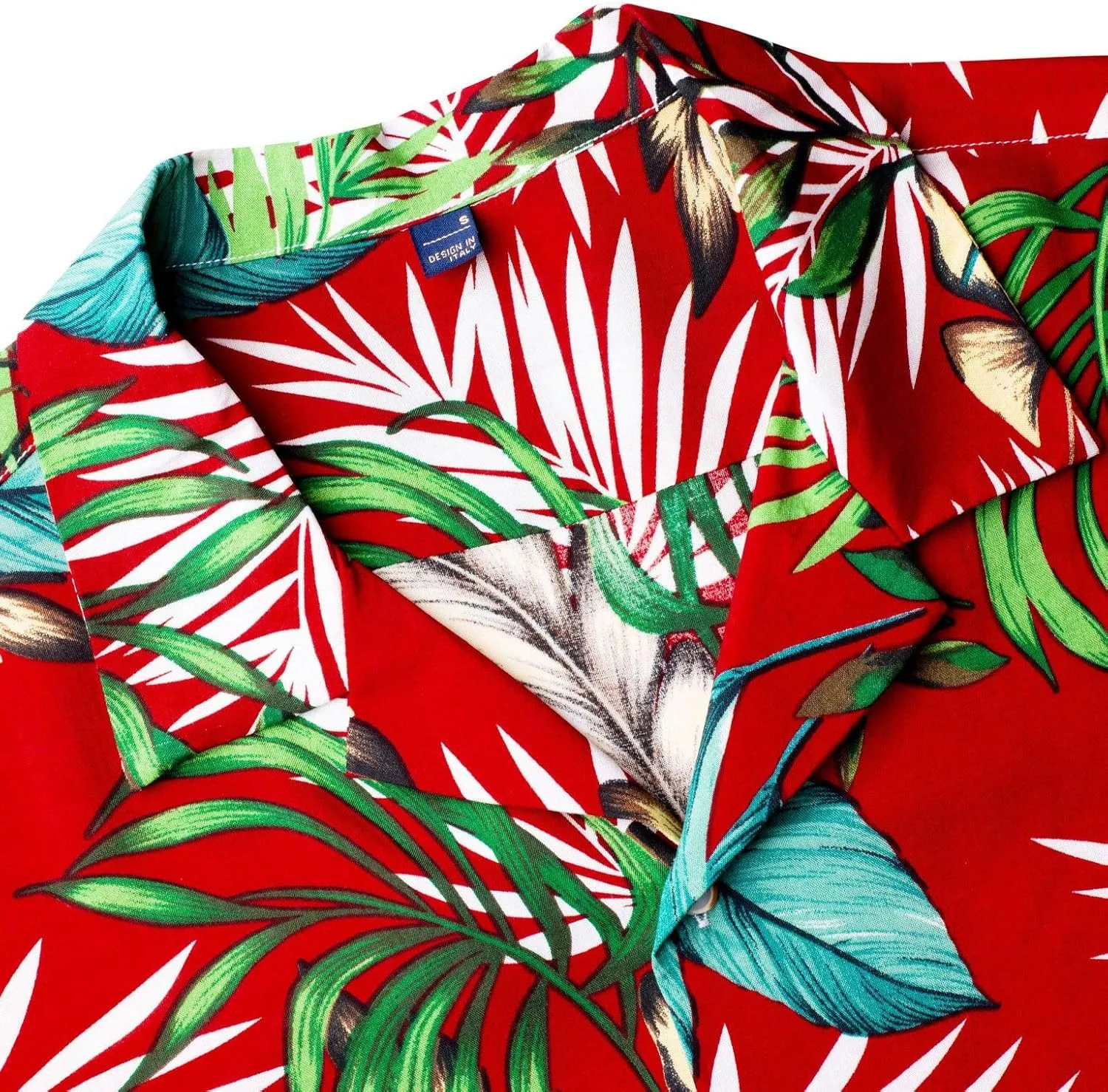 Alimens & Gentle Hawaiian Shirt for Men Summer Beach Casual Short Sleeve Button Down Shirts Printed Tropical Vacation Shirts