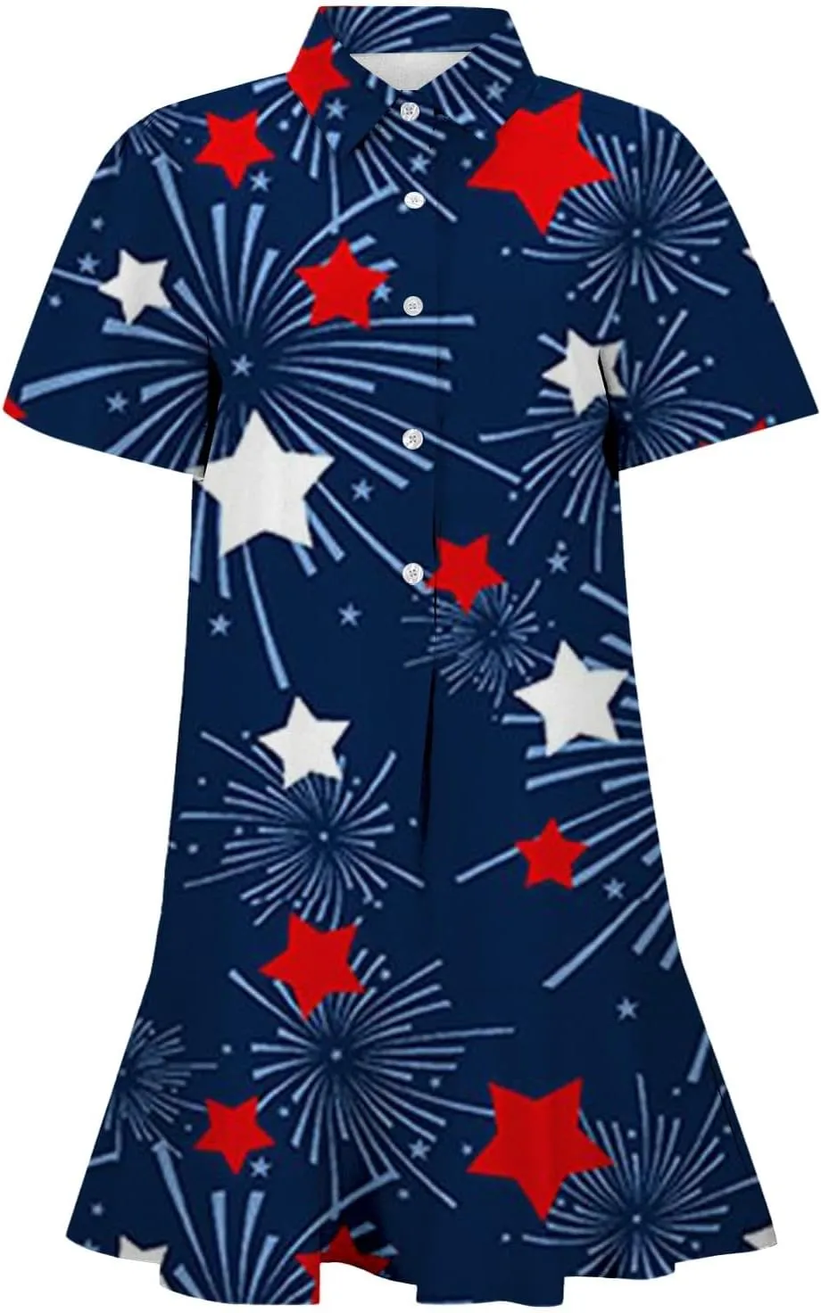 American Flag Dress for Women 4th of July Outfits Patriotic Dress Fourth of July Outfit Summer Boho Beach Sundresses