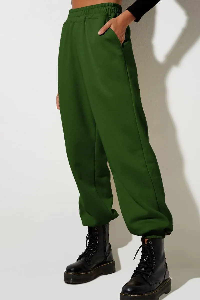 Baggy Sweatpants for Women 2024 High Waisted Casual Workout Joggers Pants Y2k Trendy Lounge Trousers Bottoms Pockets