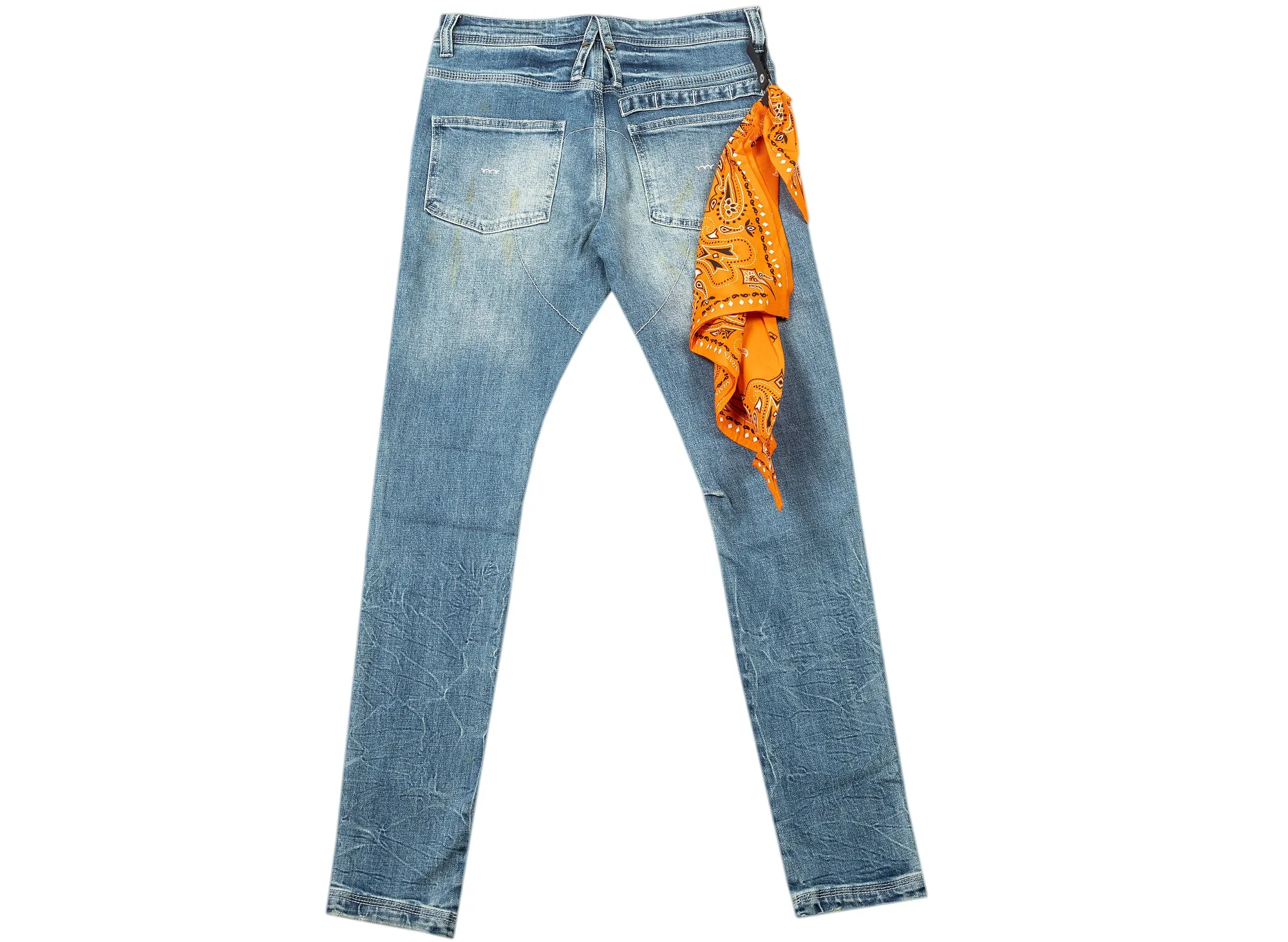 BLUECARATS Gianni Slim Fit Cargo Jeans