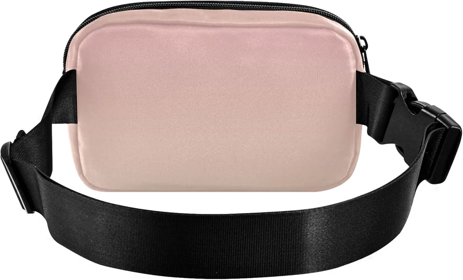Blush Pink Blanched Almond Gradient Fanny Packs for Women Hip Pack Belt Bag Waterproof Fashion Crossbody Waist Purse