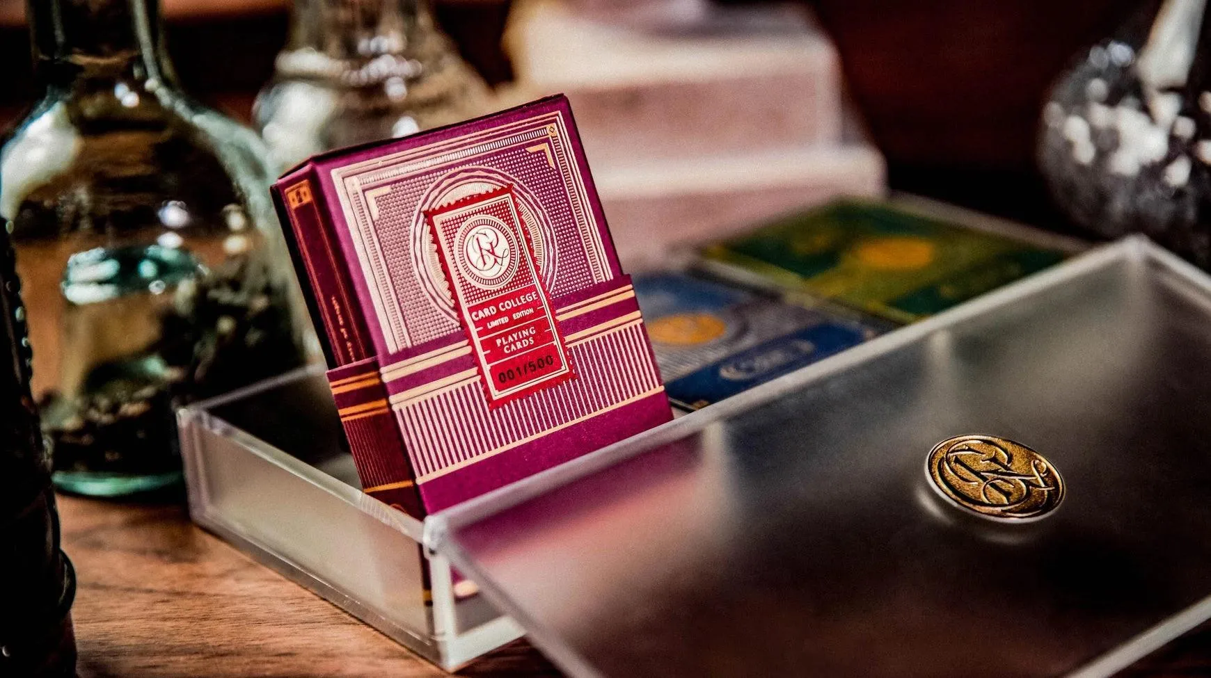 Card College Luxury Acrylic Box Set
