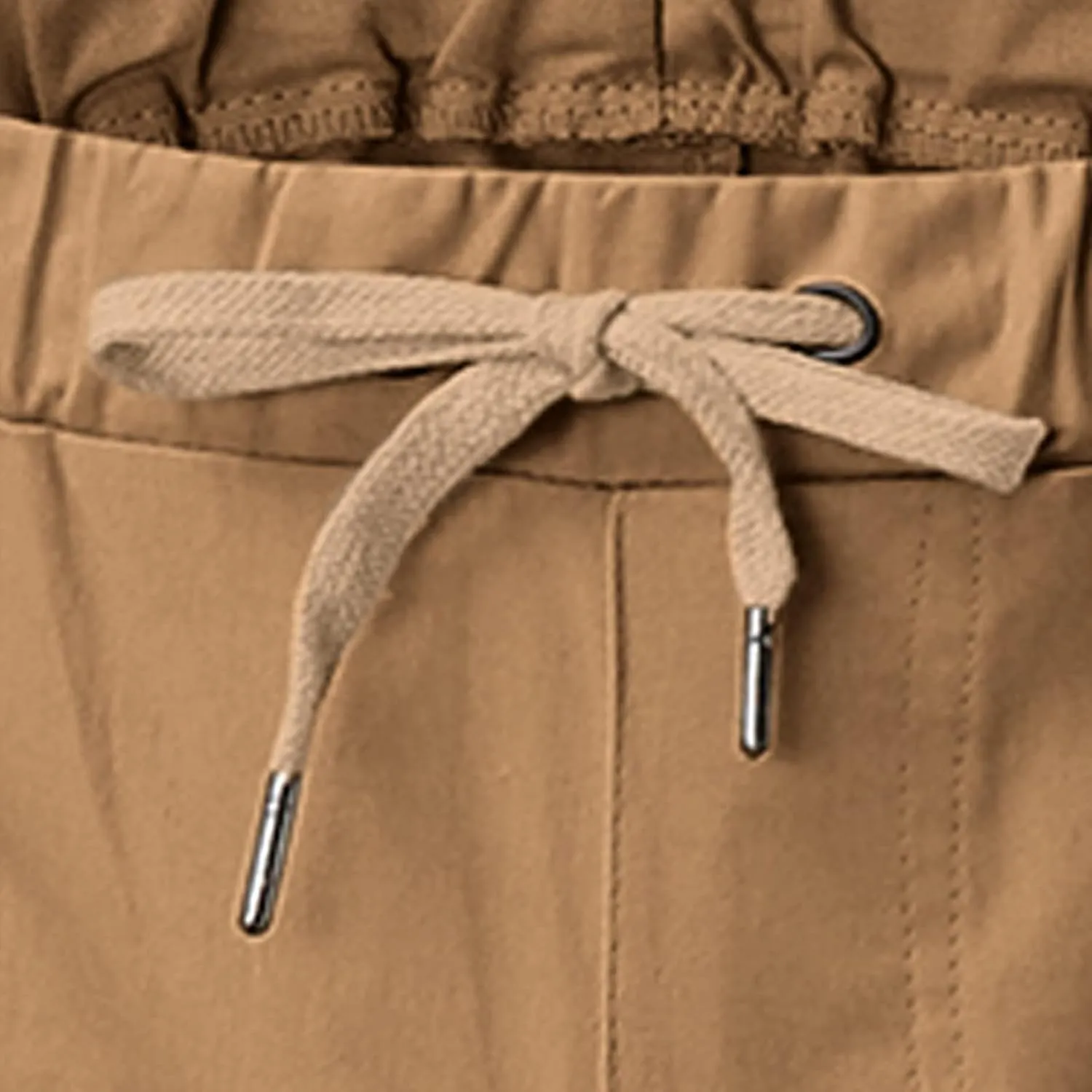Cargo Pants for Men Relaxed Fit Waist Drawstring Athletic Trousers Casual Stretch Baggy Joggers Pockets Men's Outdoor