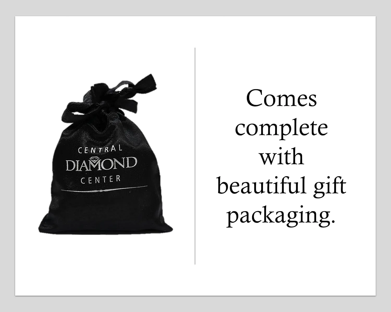 Central Diamond Center VOGUE Simulated diamond Solitaire Engagement Wedding Ring Solid Sterling Silver