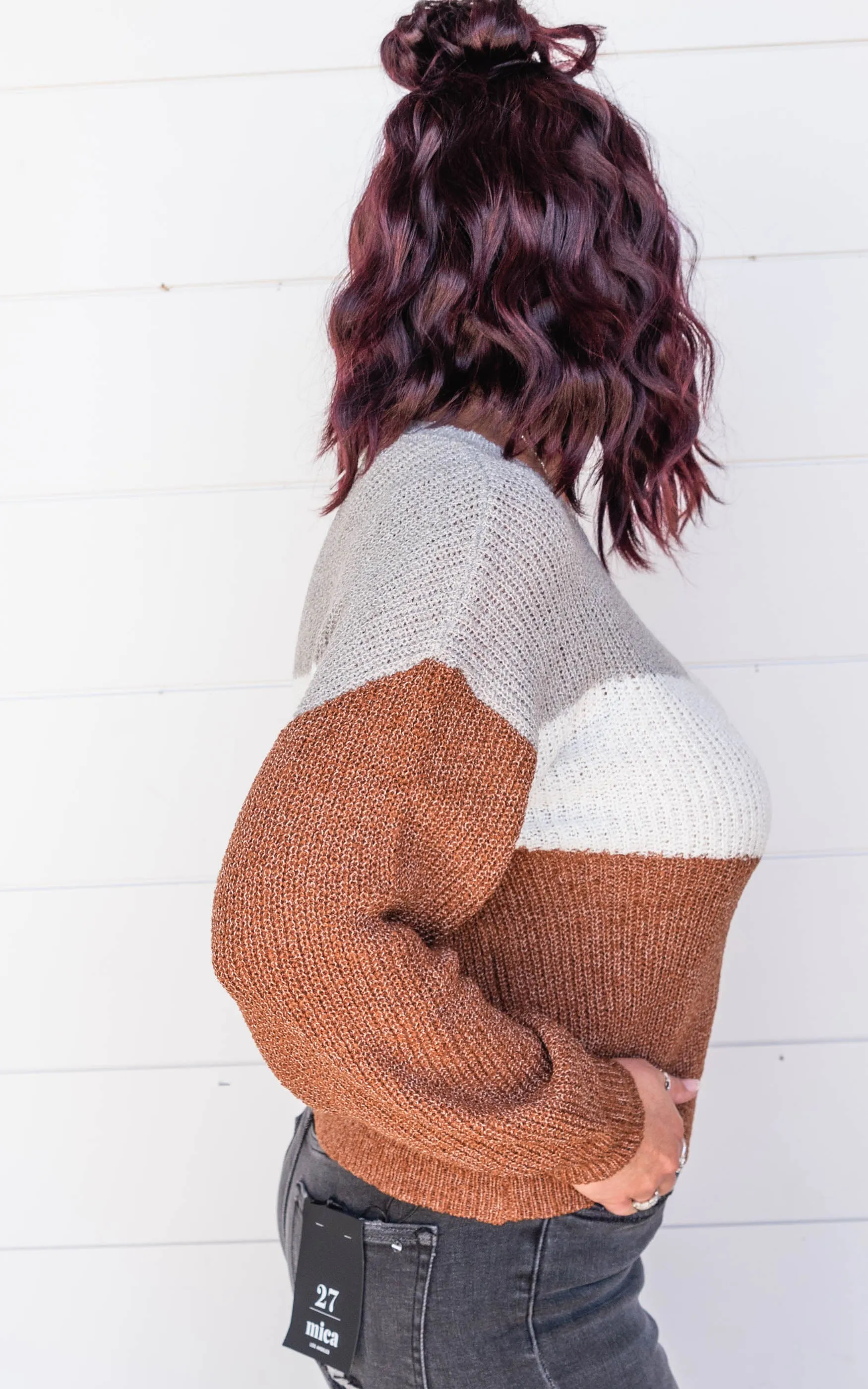 Chevron Colorblock Sweater | FINAL SALE