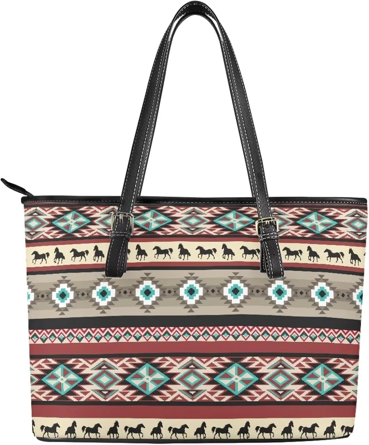 Clutch Handbag for Women, Waterproof PU Leather Saddle Pouch Purse Satchel Style Handbags Ladies Tote Bag Hobo Handbags