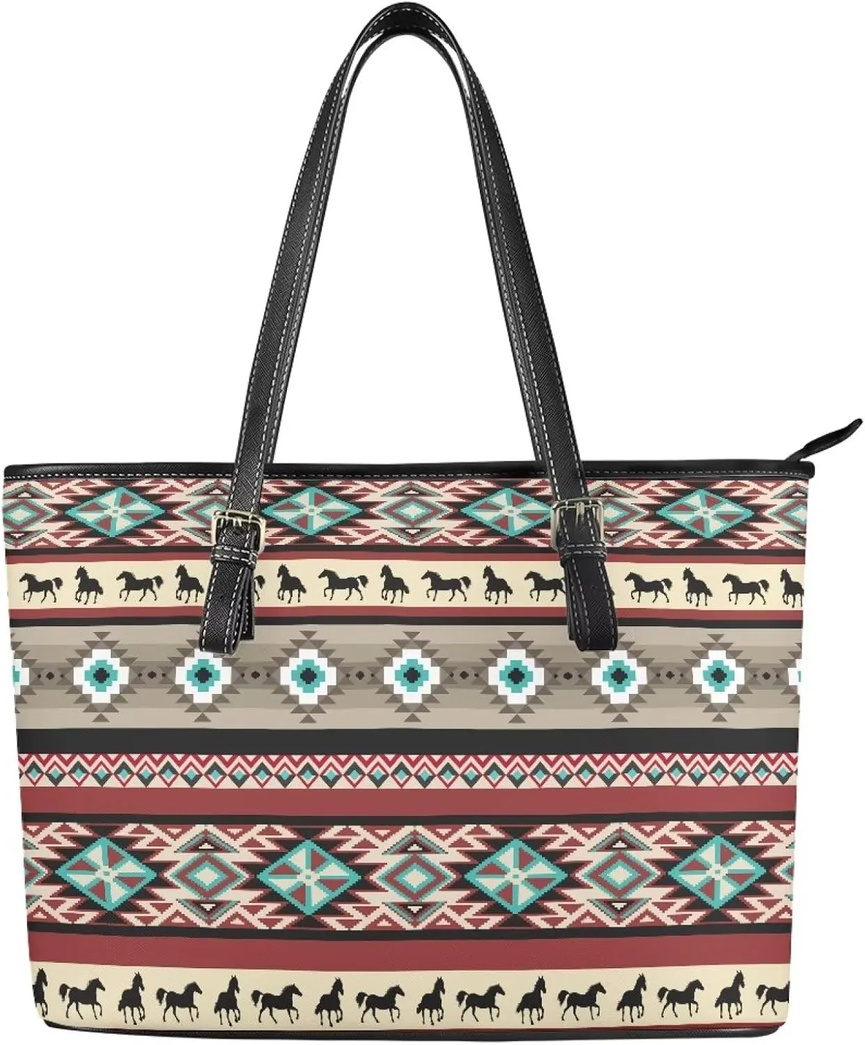 Clutch Handbag for Women, Waterproof PU Leather Saddle Pouch Purse Satchel Style Handbags Ladies Tote Bag Hobo Handbags