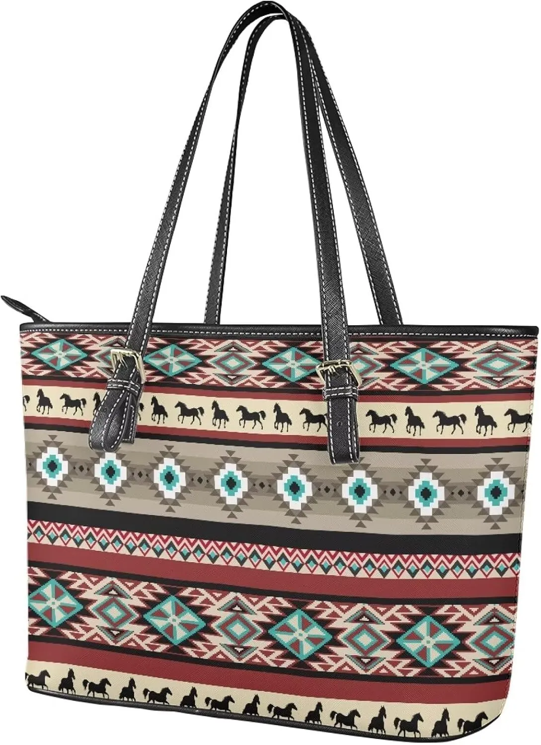 Clutch Handbag for Women, Waterproof PU Leather Saddle Pouch Purse Satchel Style Handbags Ladies Tote Bag Hobo Handbags