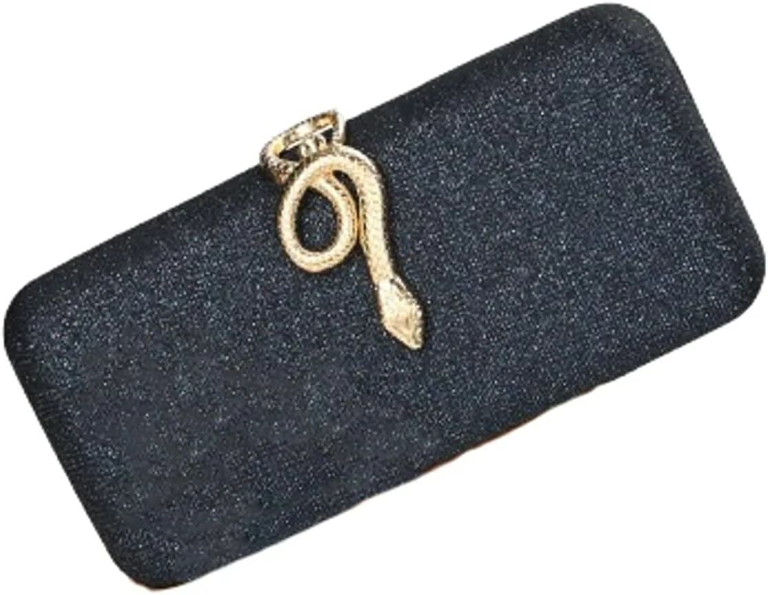 Clutch Purses Women Snake Buckle Sparkly Evening Handbag Formal Cute Evening Clutch Bag for Prom Wedding Party 2025