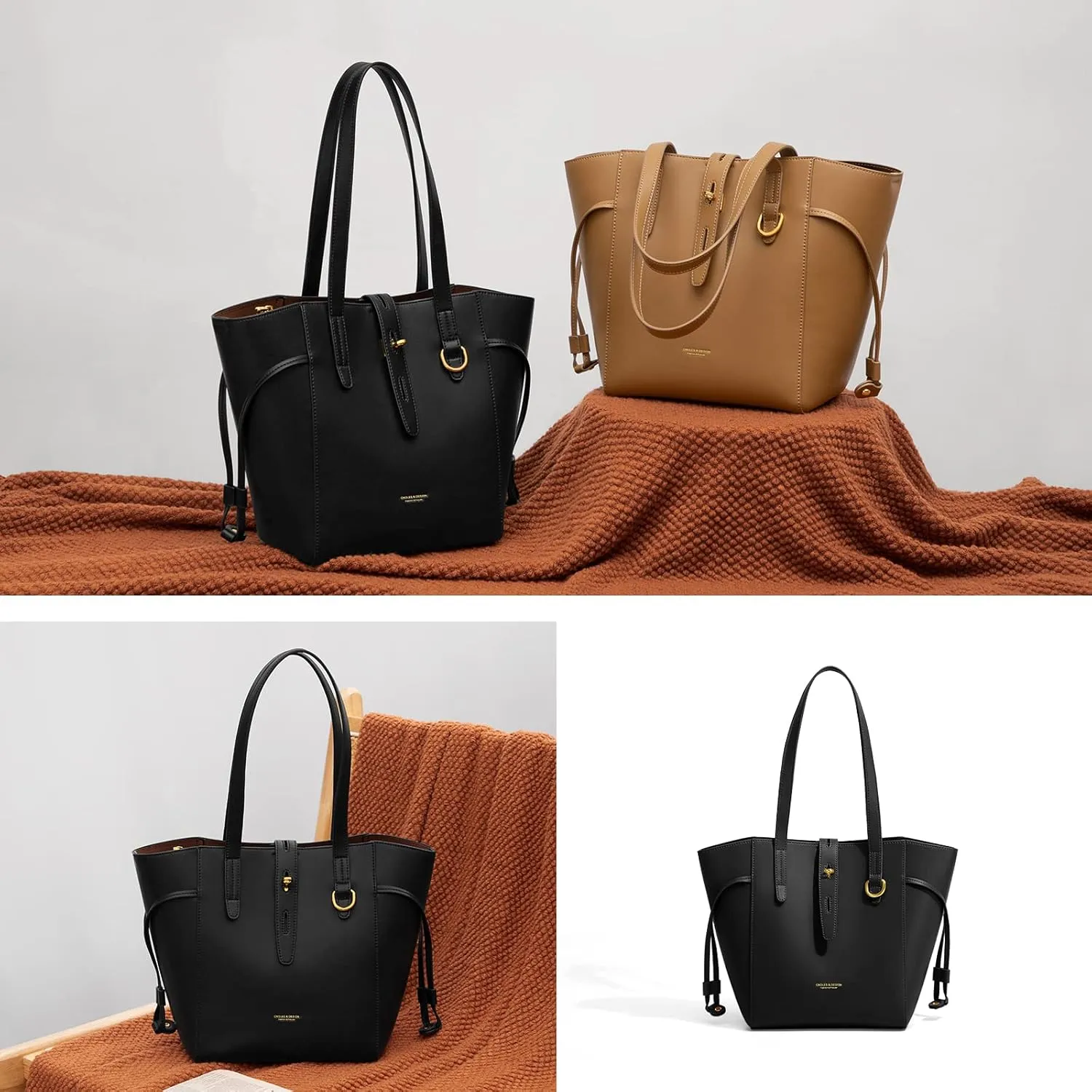 Cnoles Women Purse And Handbags for Women Tote Shoulder Crossbody Satchel Hobo Bags Purse Designer Handbags Genuine Leather