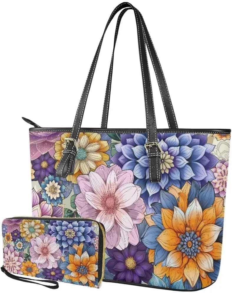 Coldinair Custom Purses and Handbags for Women Tote Handbags,Top Handle Bag Shoulder Bag Large Tote Purse for Women