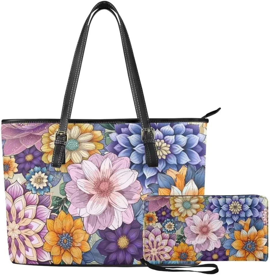 Coldinair Custom Purses and Handbags for Women Tote Handbags,Top Handle Bag Shoulder Bag Large Tote Purse for Women
