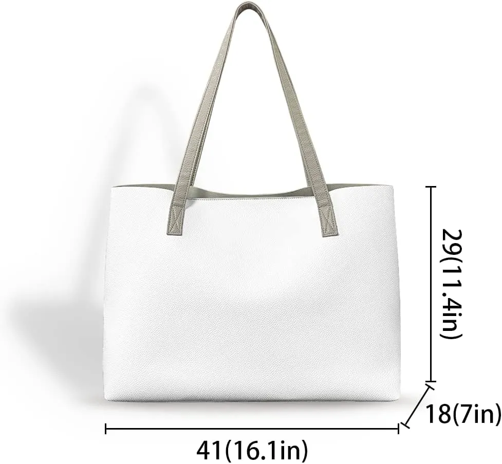 Coldinair Valentine's Day Leather Tote Handbags for Women Purse and Wallet Set,Large Satchel Handbags Shoulder Tote Bag