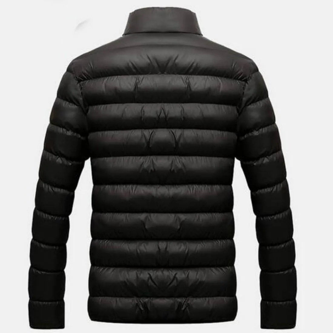 Colygamala Men's Winter Cotton Padded Jacket Sports Quilted Outerwear Coat