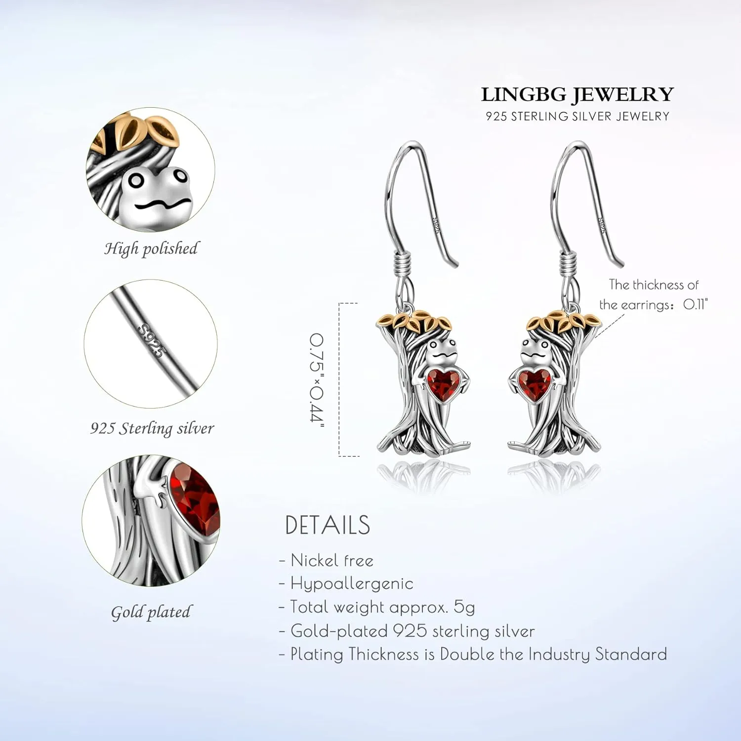 Dangle Earrings 925 Sterling Silver Lotus Flower Earrings for Women Yoga Dangle Earrings Lightweight Dangle Earrings Mother's Day Jewelry