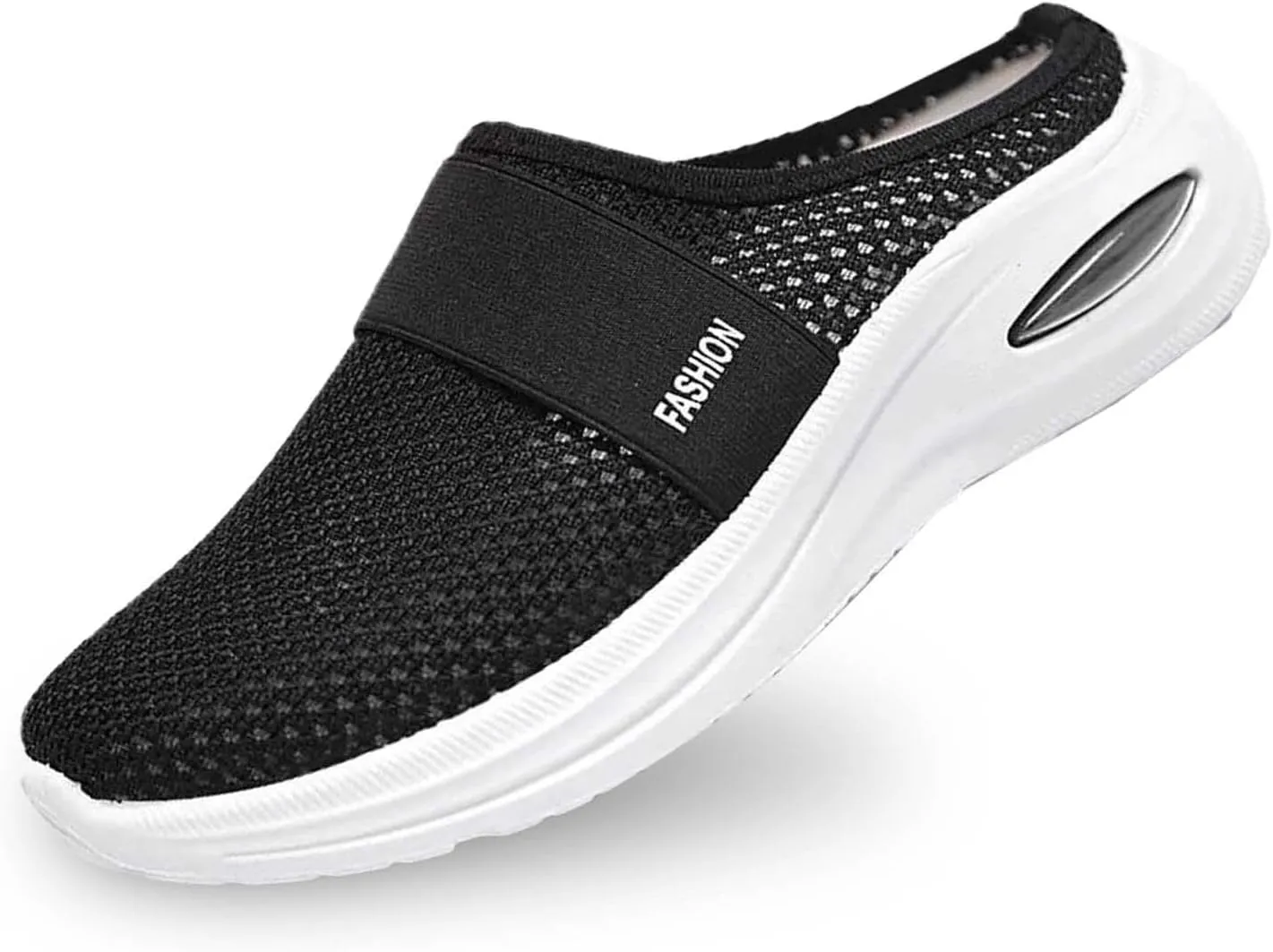 Diabetic Air-Cushion Slip-On Walking Shoes, Orthopedic Diabetic Slippers, with Arch-Support for Women