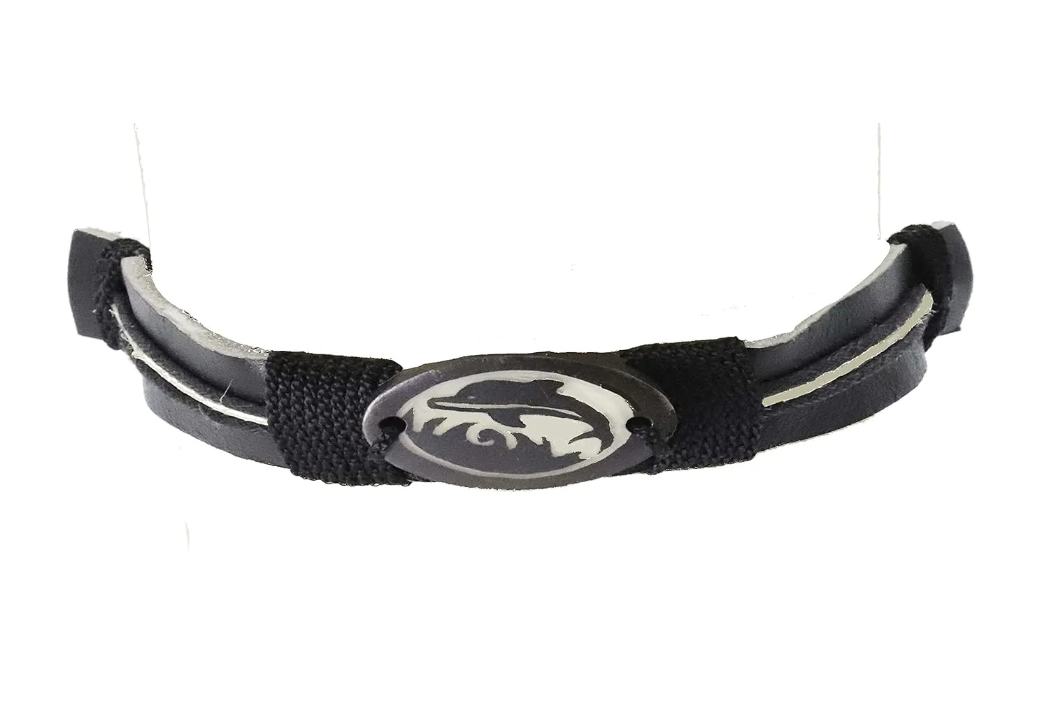 DOLPHIN - Over Waves - Tagua Friendship Bracelet - Vegan, Organic - Native Design - Hand Made by women in Ecuador - Fair Trade- NEW