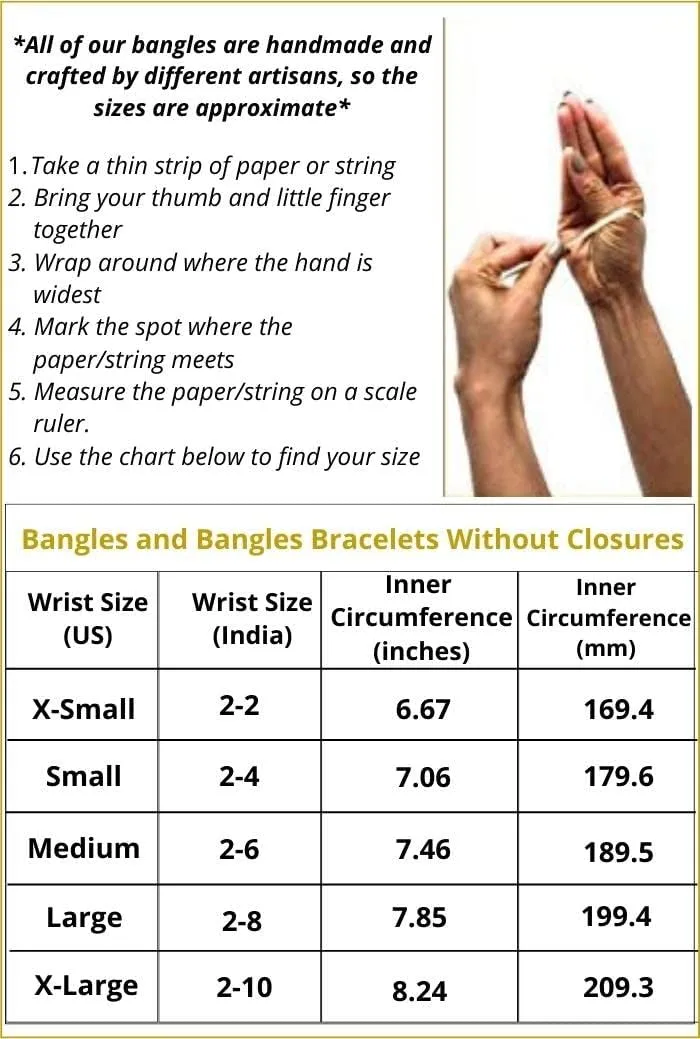 Efulgenz Silver Oxidized Bangles and Bracelets - Boho Indian CZ Crystal Set - Bollywood Jewelry for Women