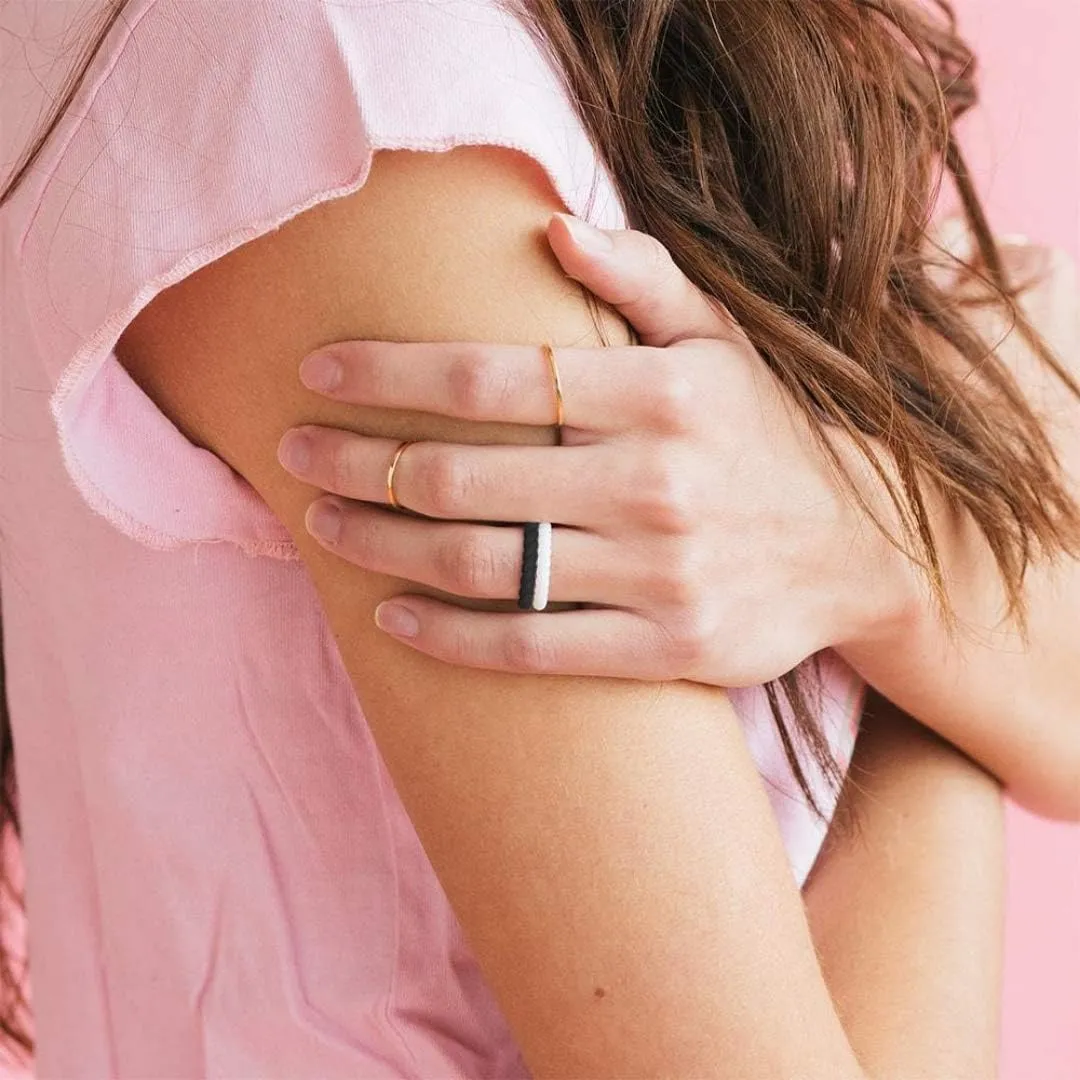 Enso Rings Stackable Silicone Wedding Rings  Multiple Designs for Everyday Wear - Comfortable and Flexible