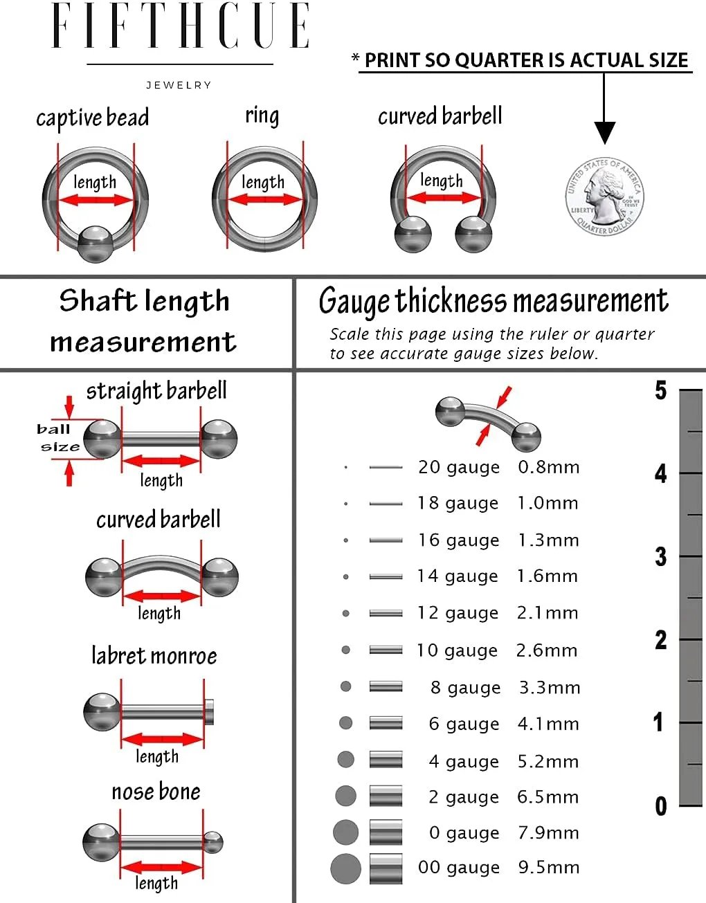FIFTH CUE Crystal Set Half Ball Top IP Over 316L Surgical Steel L Bend Stud Nose Ring