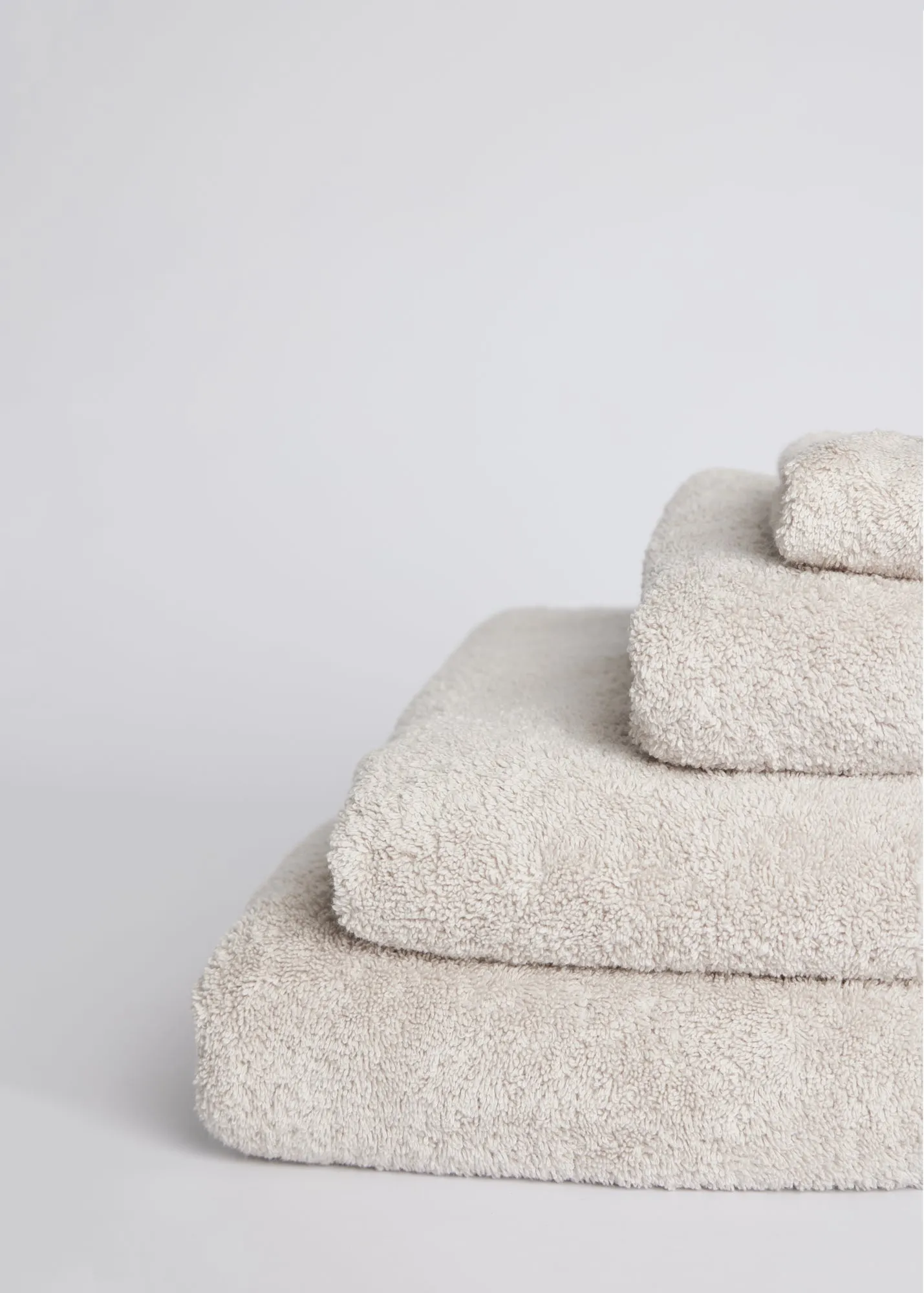 Foxford Luxury Cotton Towel Bundle - Silver