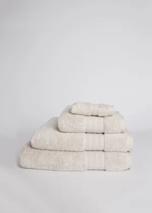 Foxford Luxury Cotton Towel Bundle - Silver