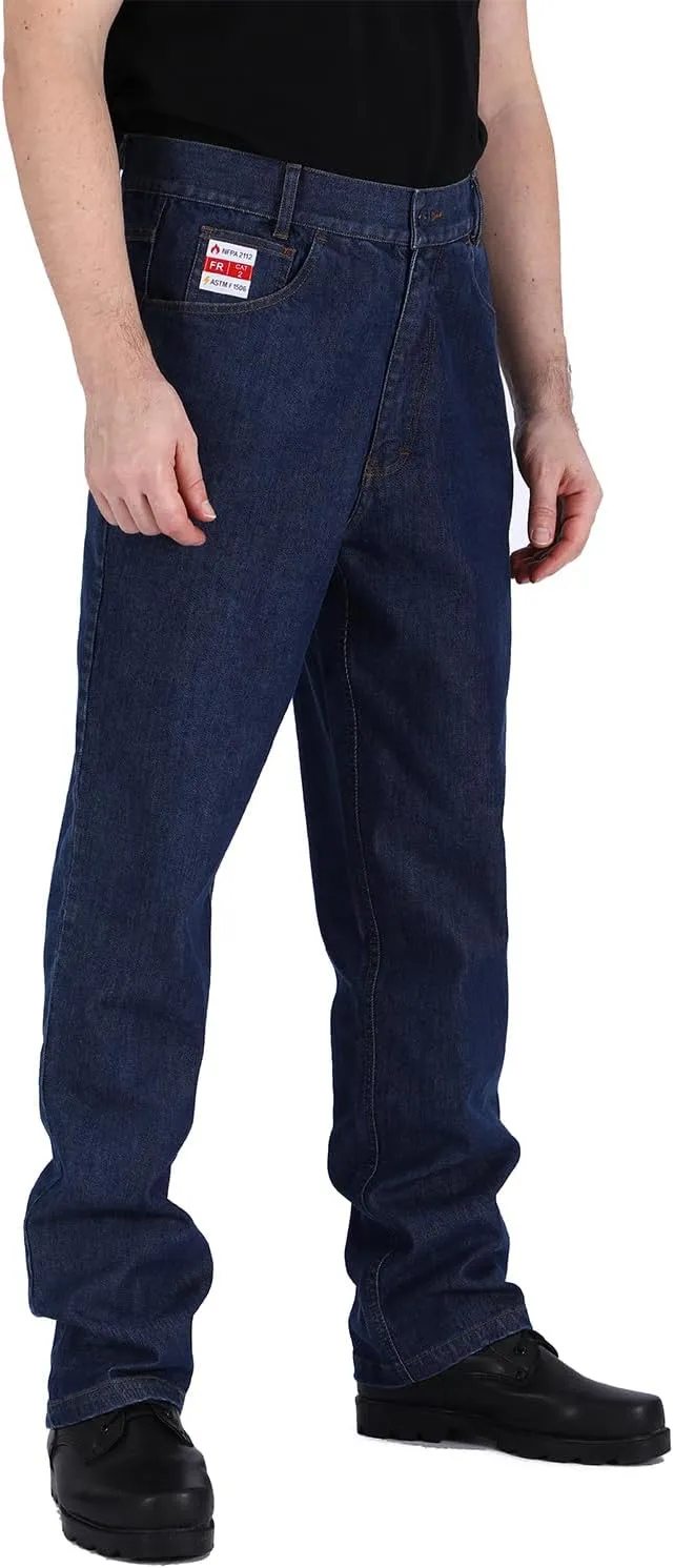 FR Pants for Men FR Jeans 13oz Flame Resistant/Fire Retardant Jeans Workwear Pants