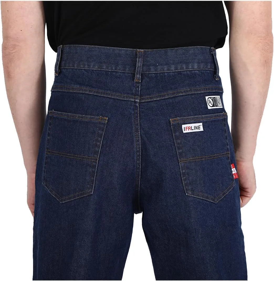 FR Pants for Men FR Jeans 13oz Flame Resistant/Fire Retardant Jeans Workwear Pants