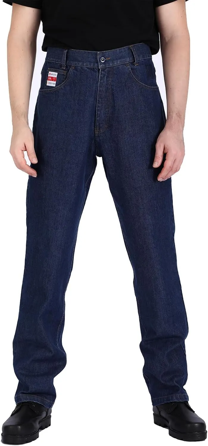 FR Pants for Men FR Jeans 13oz Flame Resistant/Fire Retardant Jeans Workwear Pants