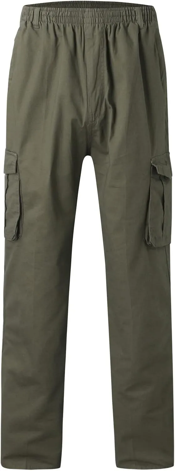 FZVYD Black Pants Men's Relaxed Fit Causal Work Streetwear Baggy Joggers Drawstring Sweatpants with Pockets 2023