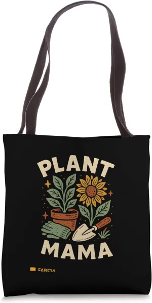Gardening Plant Mama Vintage Women's Wildflower Tote Bag