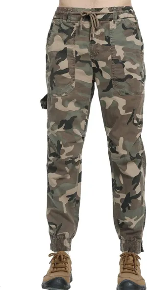 Golf Pants Men Stretch Relaxed Fit Casual Sweatpants Classic Tactical Pants Multi Pockets Twill Sport Hiking Pants