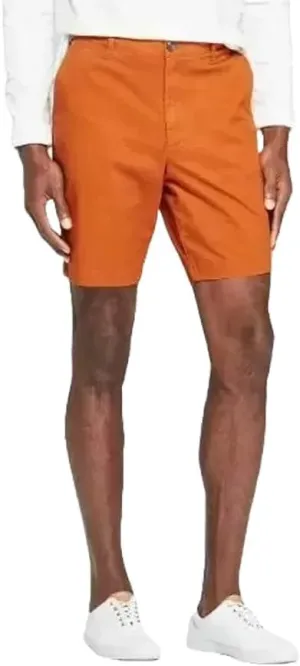 Goodfellow & Co Men's Every Wear 10.5" Slim Fit Flat Front Chino Shorts -