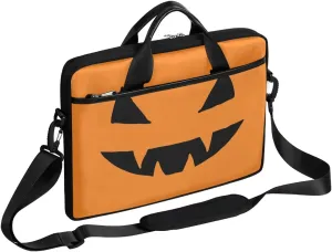 Halloween Party Classic Style Laptop Shoulder Bag Tablet Computer Notebook Sleeve Messenger Bags Carrying Case with Strap Briefcase Tote for 14 15 in Laptops