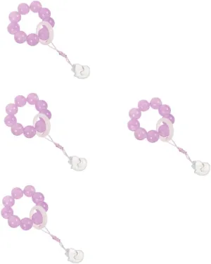 Hand twist bracelet ring rosary women's rosary prayer jewelry prayer jewelry glass