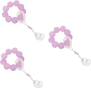 Hand twist bracelet ring rosary women's rosary prayer jewelry prayer jewelry glass