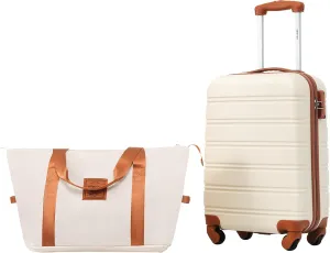 Hardshell Luggage Sets 20inches   Bag Spinner Suitcase with TSA Lock Lightweight
