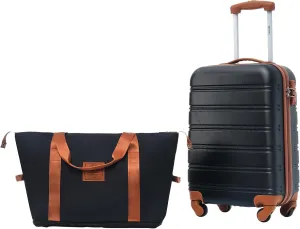 Hardshell Luggage Sets 20inches   Bag Spinner Suitcase with TSA Lock Lightweight