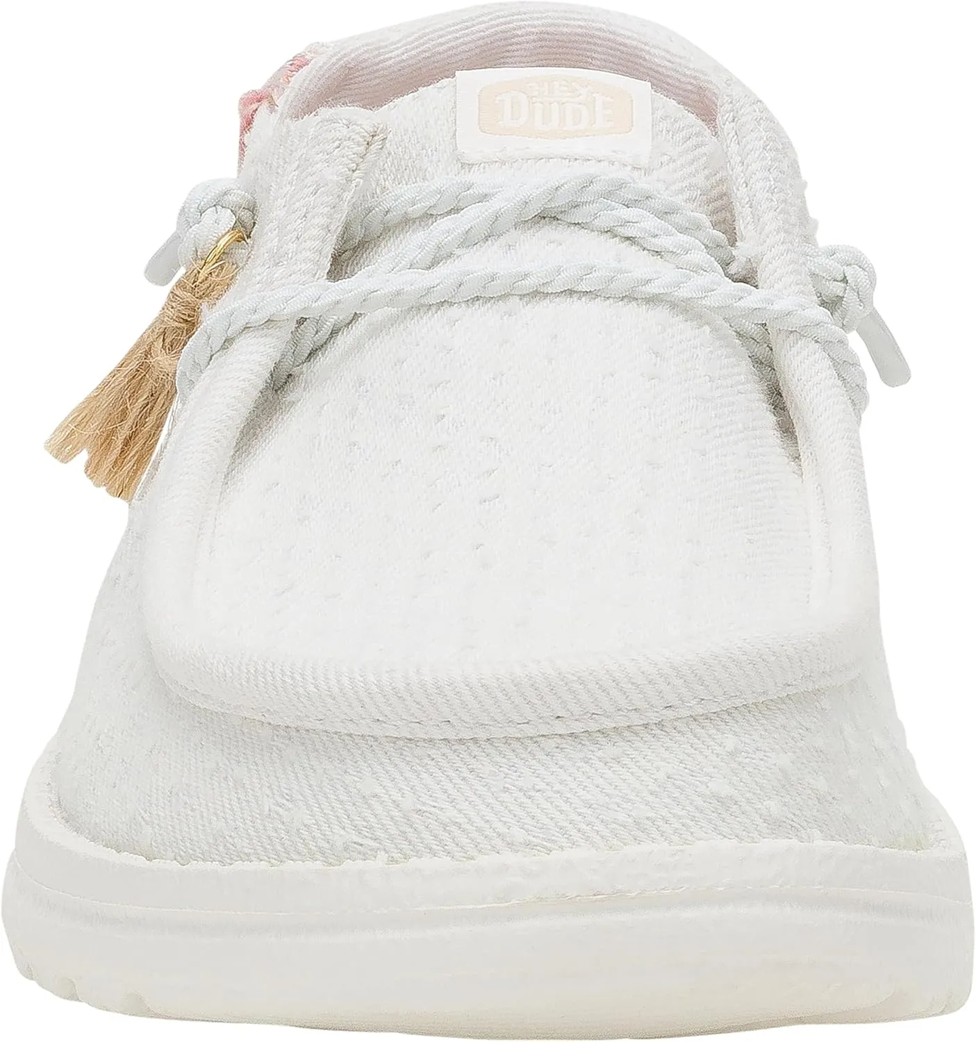 HEYDUDE Wendy Perf Canvas, Women??s Shoes, Women??s Slip-on Loafers, Comfortable & Light-Weight