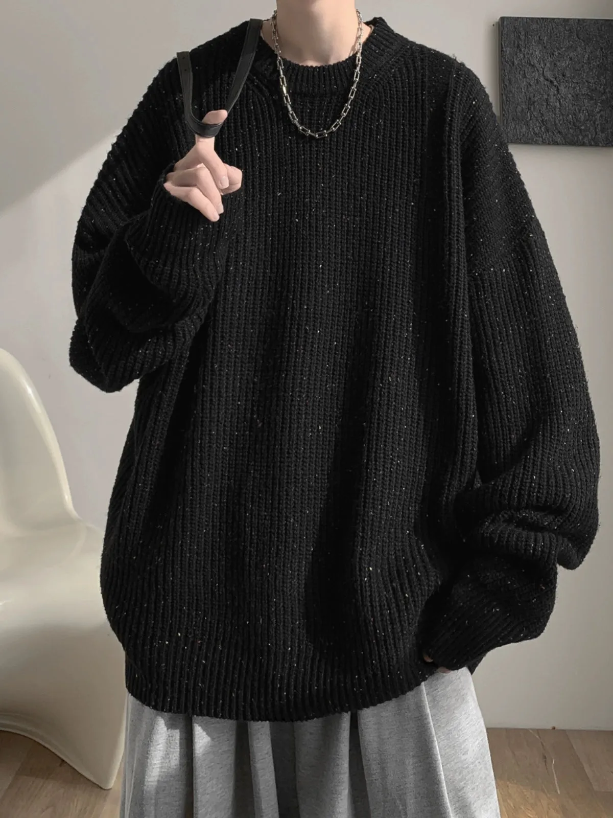 jpq Loose Knit Sweater