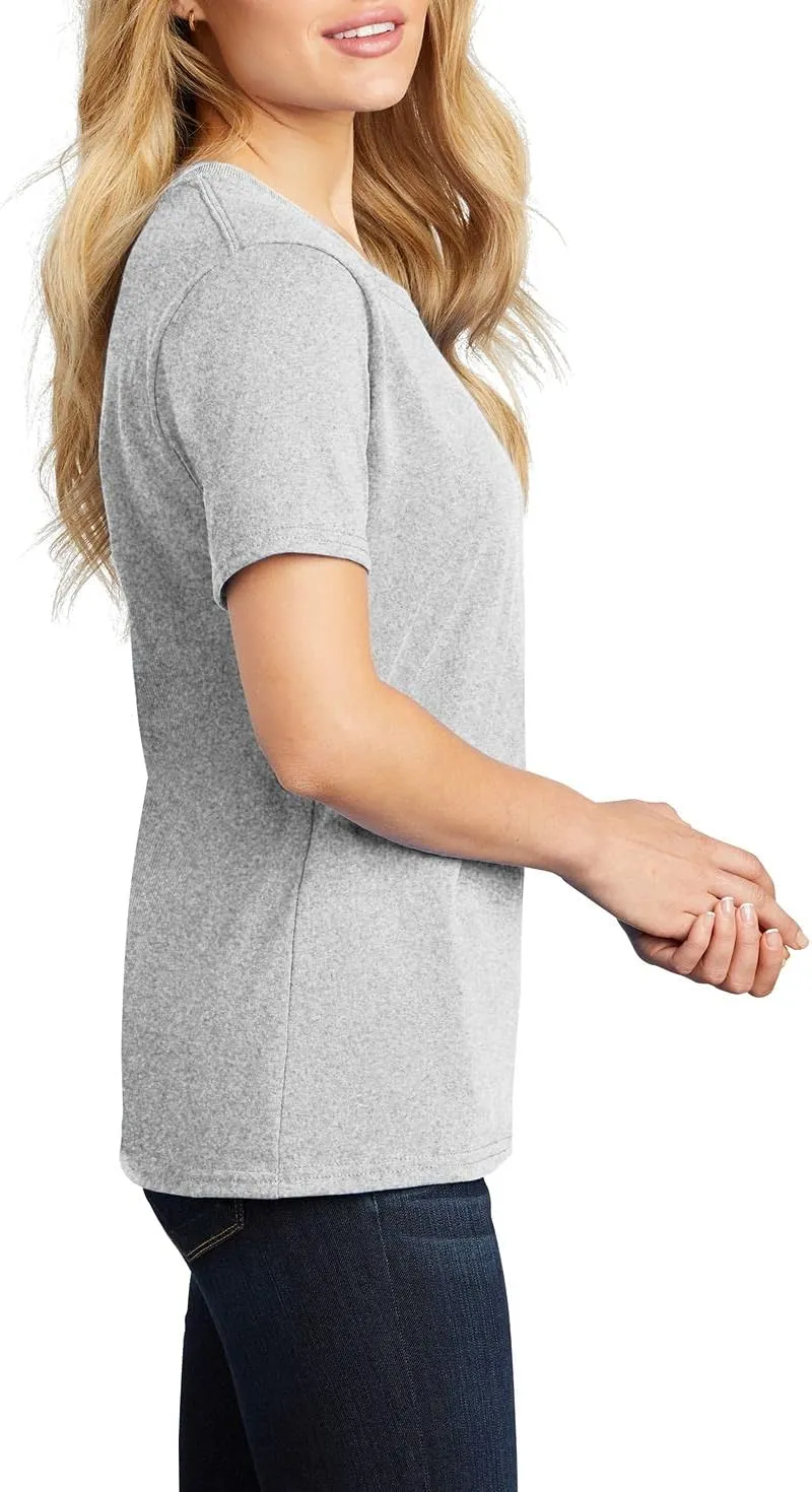 JustBlanks Womens 100% Cotton Tee Shirt Short Slevees Regular Fit Casual Core Cotton Tees for Women