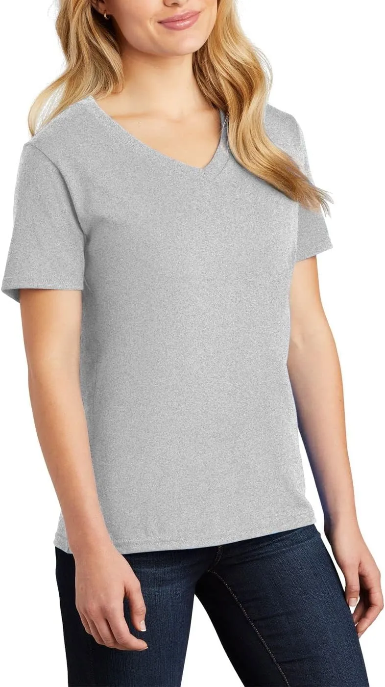 JustBlanks Womens 100% Cotton Tee Shirt Short Slevees Regular Fit Casual Core Cotton Tees for Women