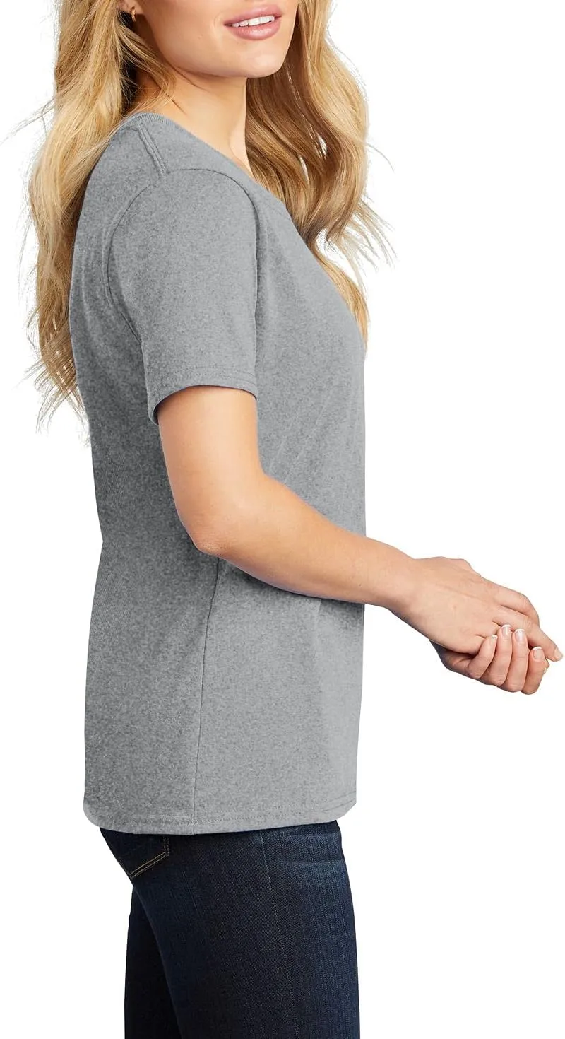 JustBlanks Womens 100% Cotton Tee Shirt Short Slevees Regular Fit Casual Core Cotton Tees for Women