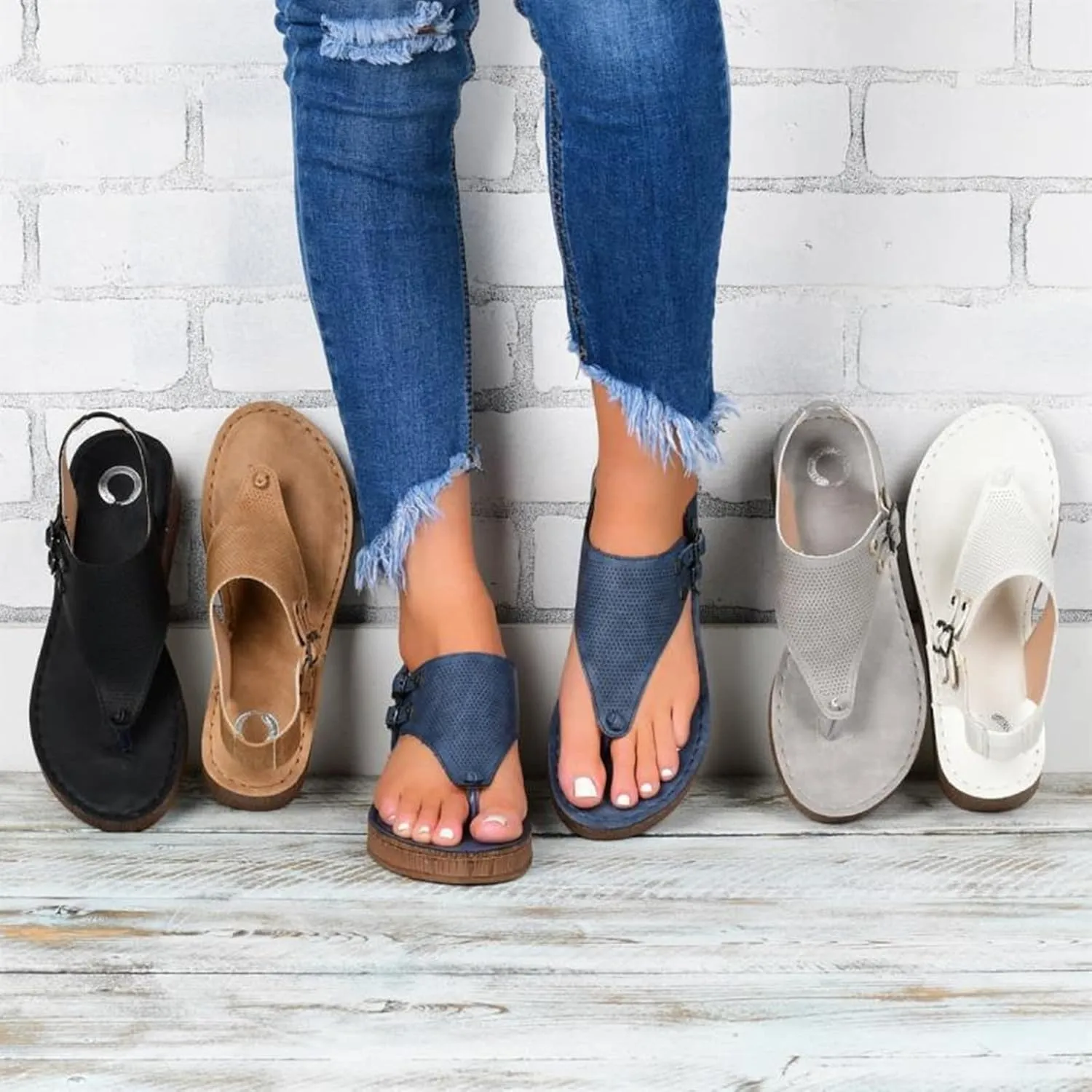Ladmiple Summer Sandals for Women 2023 Dressy Espadrilles Wedge Shoes Open Toe Wedges Casual Travel Comfy Slip On Sandal