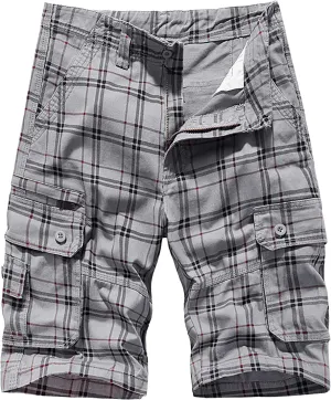 LCMTWX Mens Work Shorts Waist Pant Short Cargo Pant Solid Splice Pocket Drawstring Shorts Fashion Mens Shorts 10 Inch Mens