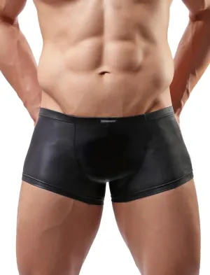 Leather Panties Boxers Shorts Fitness Pants Sports Pants Sexy Swim Shorts C33