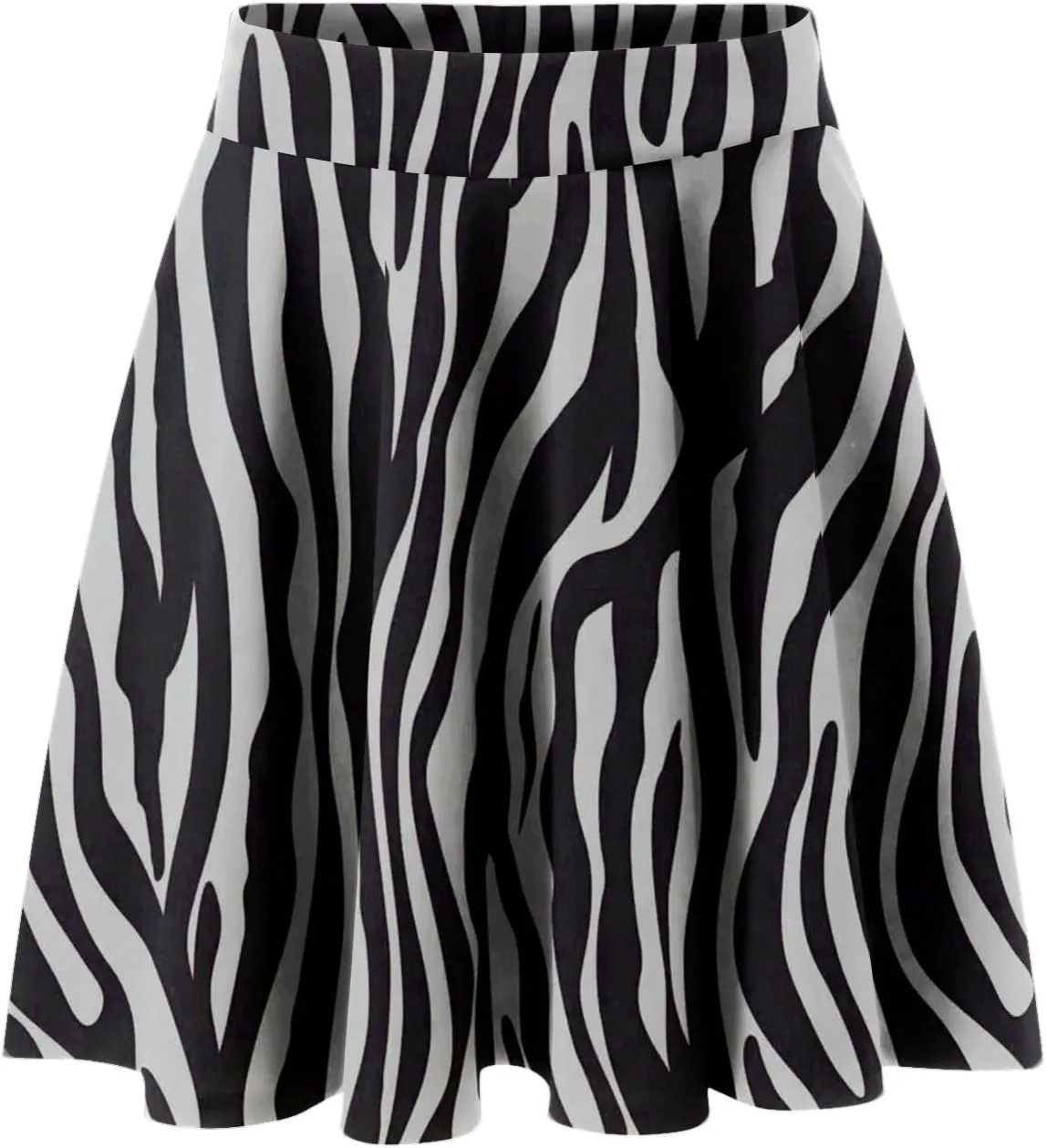 Leopard Print Elastic Waist Skirts for Women Classic Skorts Skirts for Women Daily Summer Elegant Casual Short Mini Skirt